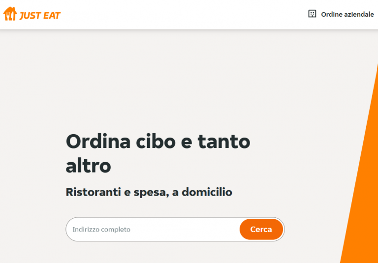 Just Eat spesa a domicilio in Sardegna