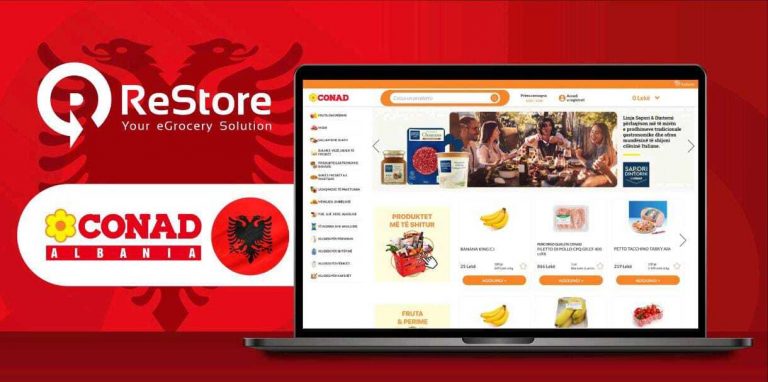 ReStore e Conad spesa online a Tirana