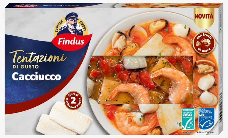Findus arricchisce la linea “Tentazioni di Gusto” con il nuovo Cacciucco