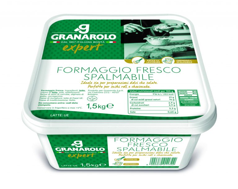 Granarolo Expert cresce nel food service: arriva il nuovo formaggio fresco spalmabile