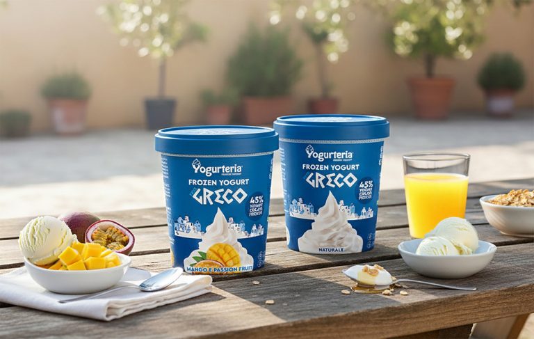 Yogurteria lancia il Frozen Yogurt Greco e alza l’asticella del segmento healthy indulgence