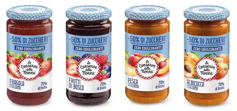 Meno zucchero e zero edulcoranti: Le Conserve della Nonna punta sul segmento “light”