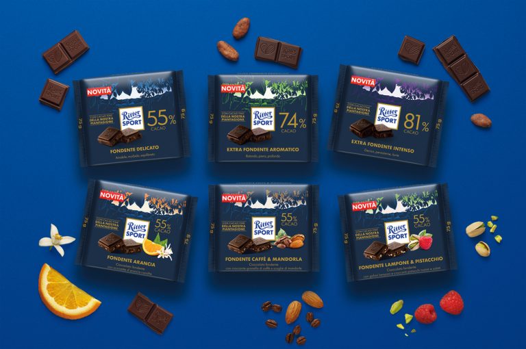 Ritter Sport punta sul cacao fine con una nuova linea dedicata al fondente
