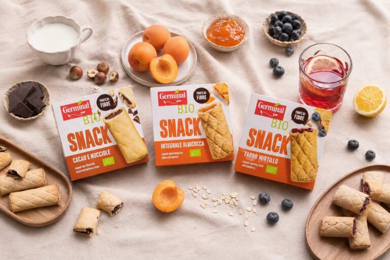 Germinal Bio rafforza l’offerta senza lattosio con nuovi snack e confezioni