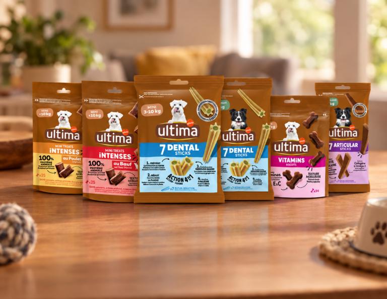 Ultima debutta nel mercato degli snack per cani con sei referenze