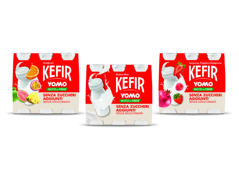 Il mercato del kefir cresce a doppia cifra e Granarolo rilancia la gamma Yomo