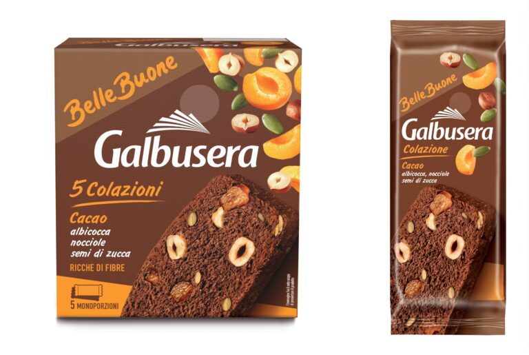 Galbusera arricchisce la linea BelleBuone con le nuove fette biscottate Cacao e Albicocca